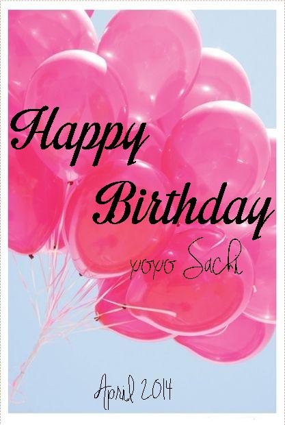 April birthday coupon