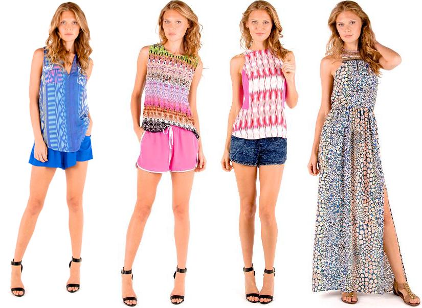 Ava top; Opal top; Kali top; Ava maxi dress All available at Sachi