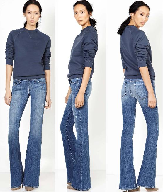 Genetic Denim Leaf (Flare fit) in Slash wash