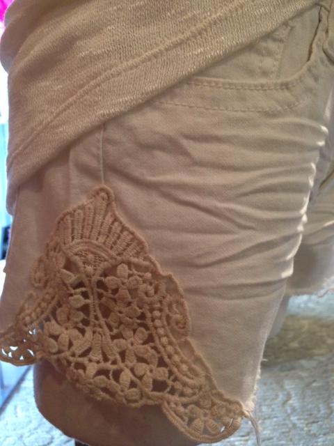 OF shorts detail