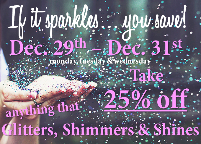 if it glitters
