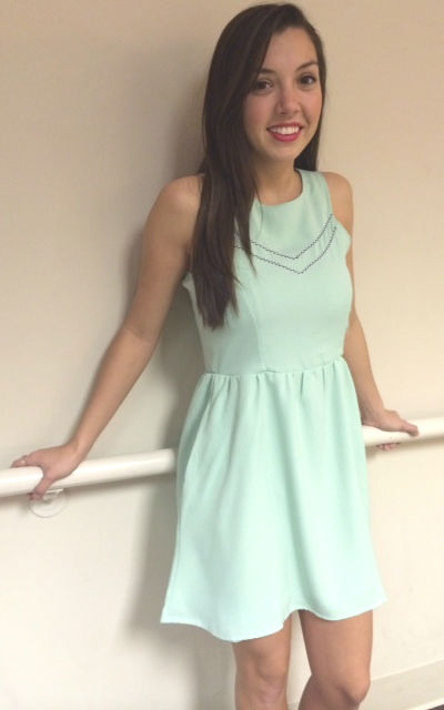 mint dress