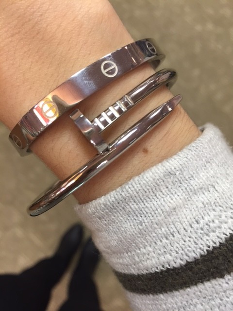 silvernailbracelet