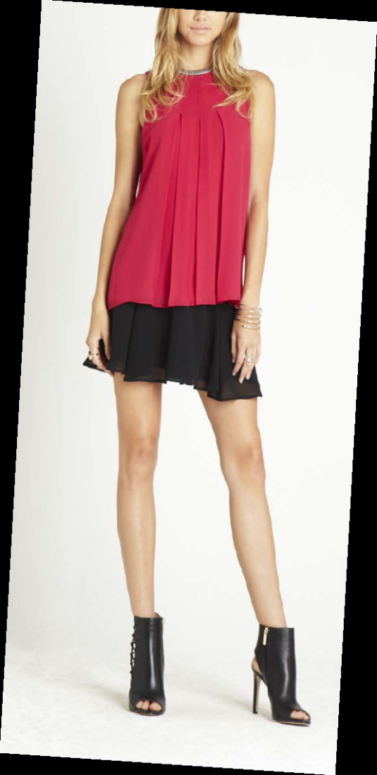 Pleated top