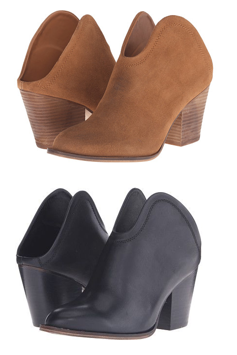 Chinese Laundry Kelso Mule available in Caramel suede and Black leather at Sachi