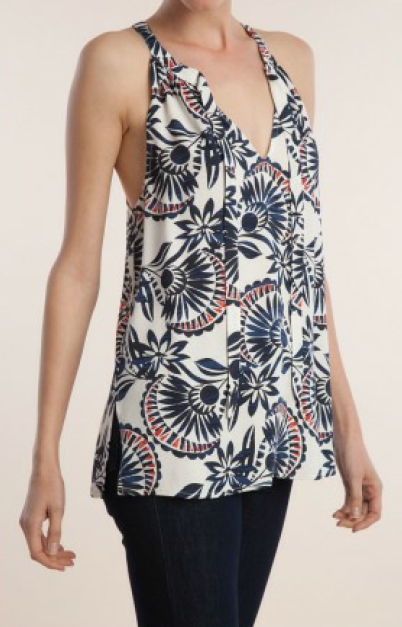 Ella Moss Tadala Tank in Denim